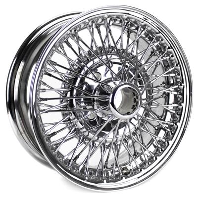 Bolt On Chrome Wire Wheels