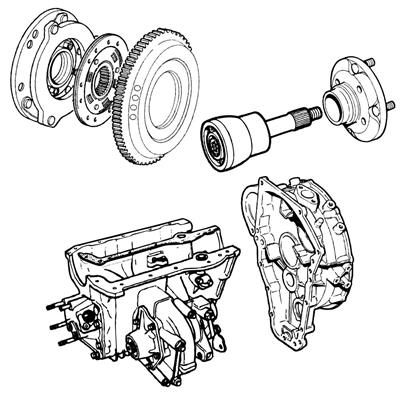 Clutch, Gearbox & Drivetrain