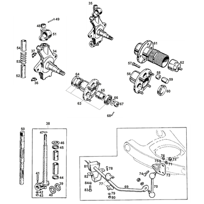 Stub Axles & Hubs