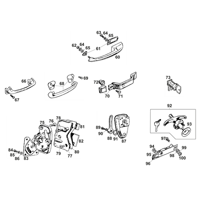 Door Locks & Fixings