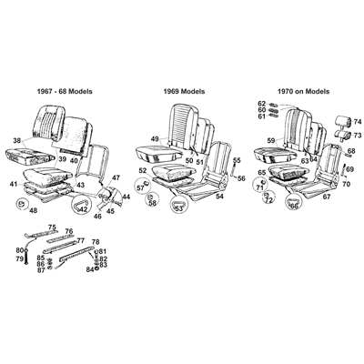 Seats & Fixings
