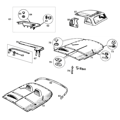 Tonneau & Fixings