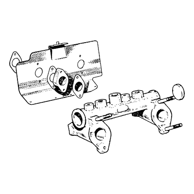 Inlet Manifold & Heatshield