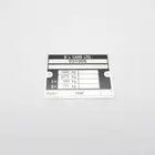 Bml2025 Plate Chassis Bl Cars Part