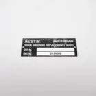 Bml2010 Plate Chassis Austin Part
