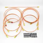 F151 Copper Brake Pipe Set Mgb > Oct74 Part