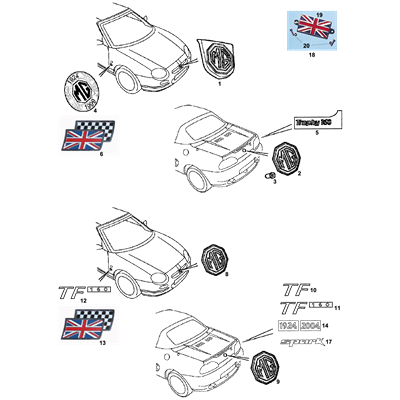 Badges & Decals