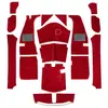 Ck730Mm Mga Front Carpet Set - Left Hand Drive - Red Part