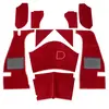 Ck730Mm Mga Front Carpet Set - Left Hand Drive - Red Part