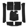 Ck730Aa Mga Front Carpet Set - Left Hand Drive - Black Part