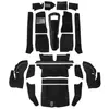 N033Laa Carpet Ult B Gt68> Lhd Black Part