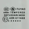 Ahh6381 Drop Glass Rd L/H Clear Part