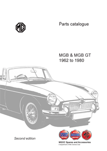 Cat3 Mgb & Gt 1962 - 1980 Parts Catalogue Part