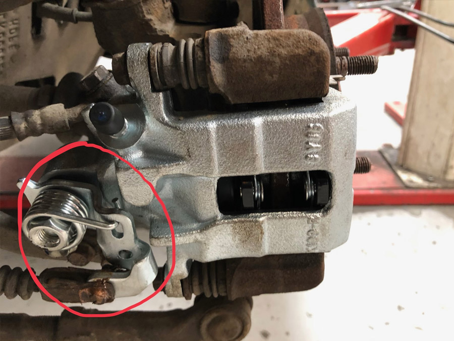 Why doesn’t my MGTF handbrake work