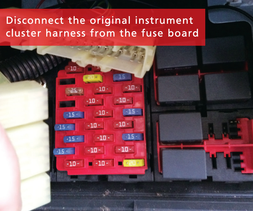 MG Gauge Replacement - Step 2