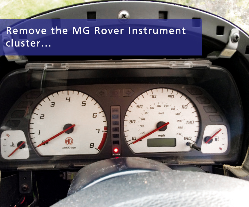 MG Gauge Replacement - Step 3