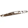 S001 Burr Walnut Dash B>71 Toggle Part