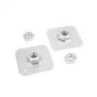 M056D Threaded Plates & Nuts Pr Part