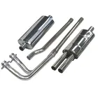 MGB Chrome Bumper Standard Box Stainless Steel Free Flow Exhaust Kit Part B006
