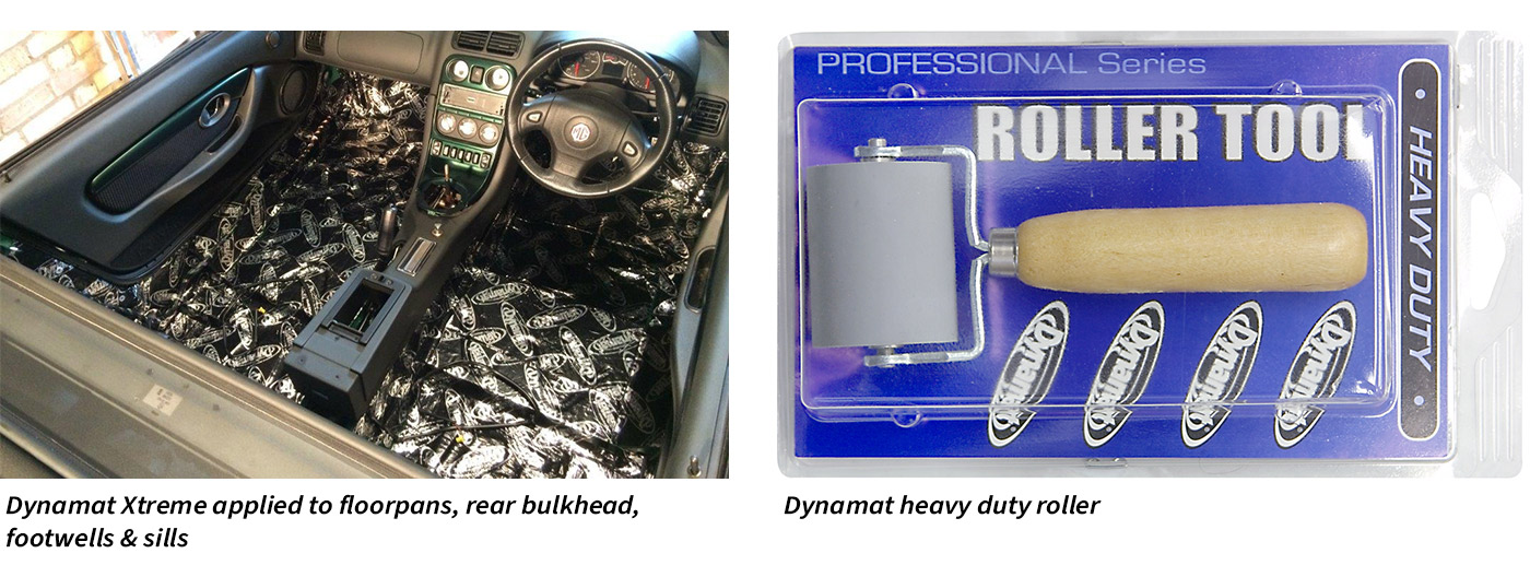 Applying Dynamat Blog Fitment
