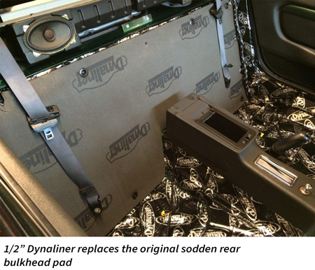 Applying Dynamat dynaliner fitment blog