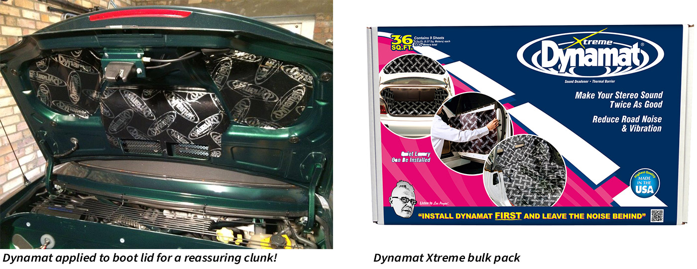 Final considerations dynamat dynaliner fitment blog