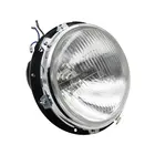 M255 Q Prats Headlamp Unit H4 with pilot RHD Part Assembly MGB Midget Rubber Bumper