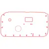P150 Door Water Shedder B70> Pair Part
