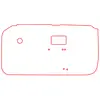 P151 Door Water Shedder B69>70 Pair Part