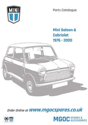 Classic Mini Parts Catalogue - PDF Only | MGOC