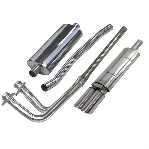Double S Sports Free Flow Exhaust, Std Box, Supersports T