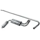 Double S super sport midget mk3 flange twin tail 2 exhaust kit part b038