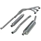 Double S Super Sport MGB Rubber Bumper manifold bomb box exhaust kit part b016