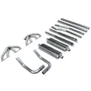 Double s super sports manifold exhaust kit double dual part b158