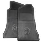 mgb 4 sync rubber footwell mats pair part n061