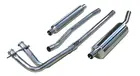 MGB Rubber Bumper Bomb Box Stainless Steel Exhaust Kit Part B005