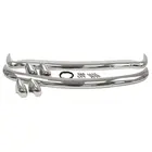 Stainless Bumper Set MGB c/w Overriders 1962-1970 part kit k505