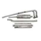 MGB Chrome Bumper Standard Stainless Steel  Exhasut Kit Part B001