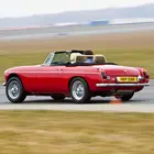 mgb roadster v8 bodyshell chrome bumper BMH4014 part set kit