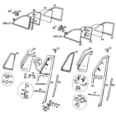 Quarter Lights & Fixings