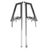 quarter 1/4 light assembly mgb roadster pair % part kit set bhh706/7