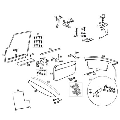 View all Door Seals & Cockpit Liners