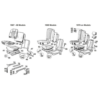 View all Seat Components & Fixings