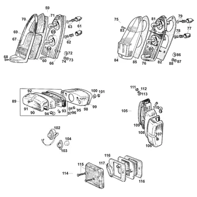 View all Rear Lights & Fog Lights