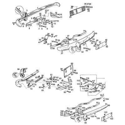View all Chrome Bumpers & Fixings