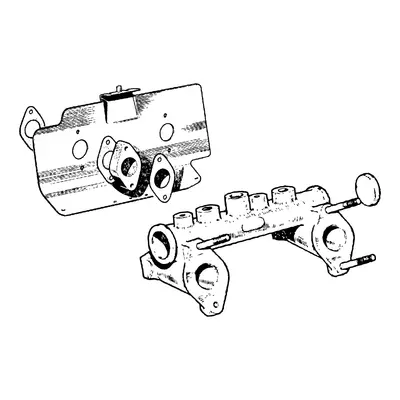 Inlet Manifold & Heatshield