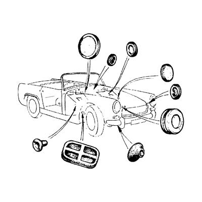 View all Grommets & Soundproofing