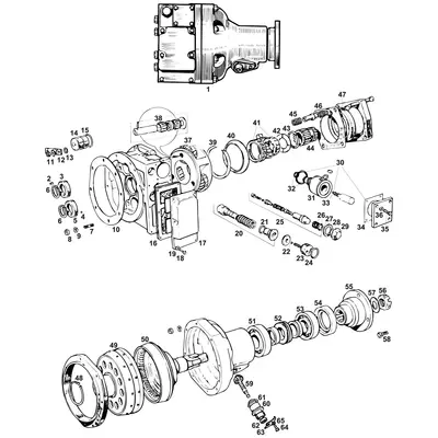 View all Overdrive - 4 Synchromesh - "LH" Type - MGB MGC V8
