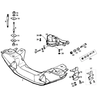View all Shock Absorbers & Crossmember