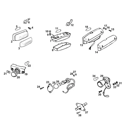 View all Interior Courtesy Lights